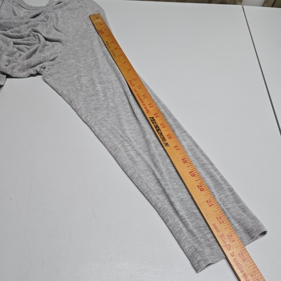 Eileen Fisher Shirt Womens 3X Gray Long Sleeve Pullover Stretch Scoop Neck‎ - Picture 9 of 12
